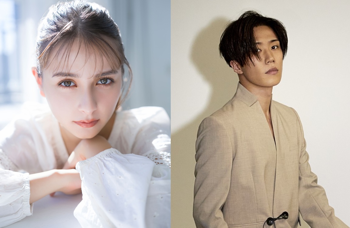 當真あみ 嵐莉菜 谷口悟朗直筆サイン B1ポスター パリに咲くエトワール
